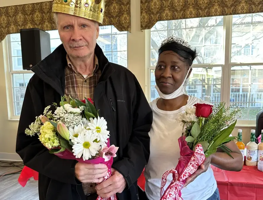 Seniors crown king, queen at Valentine’s Day event in Hazel Park